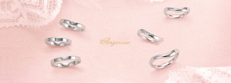 尋覓永恆誓約:Angerosa 日本結婚戒指 - Diamania Jewelry