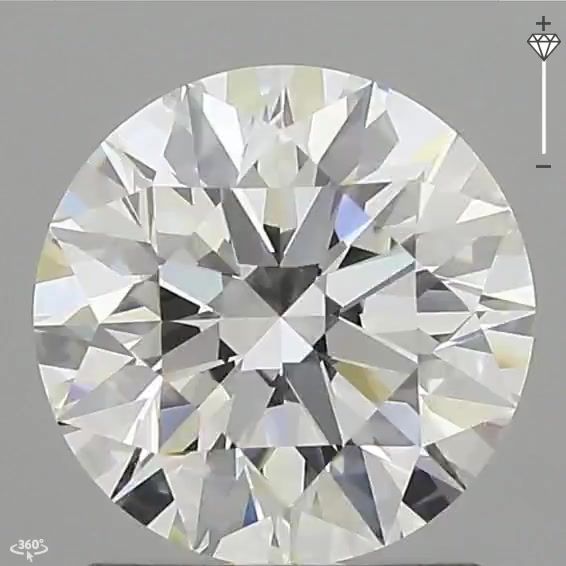 1.27 Carat Round Shape Natural Diamond