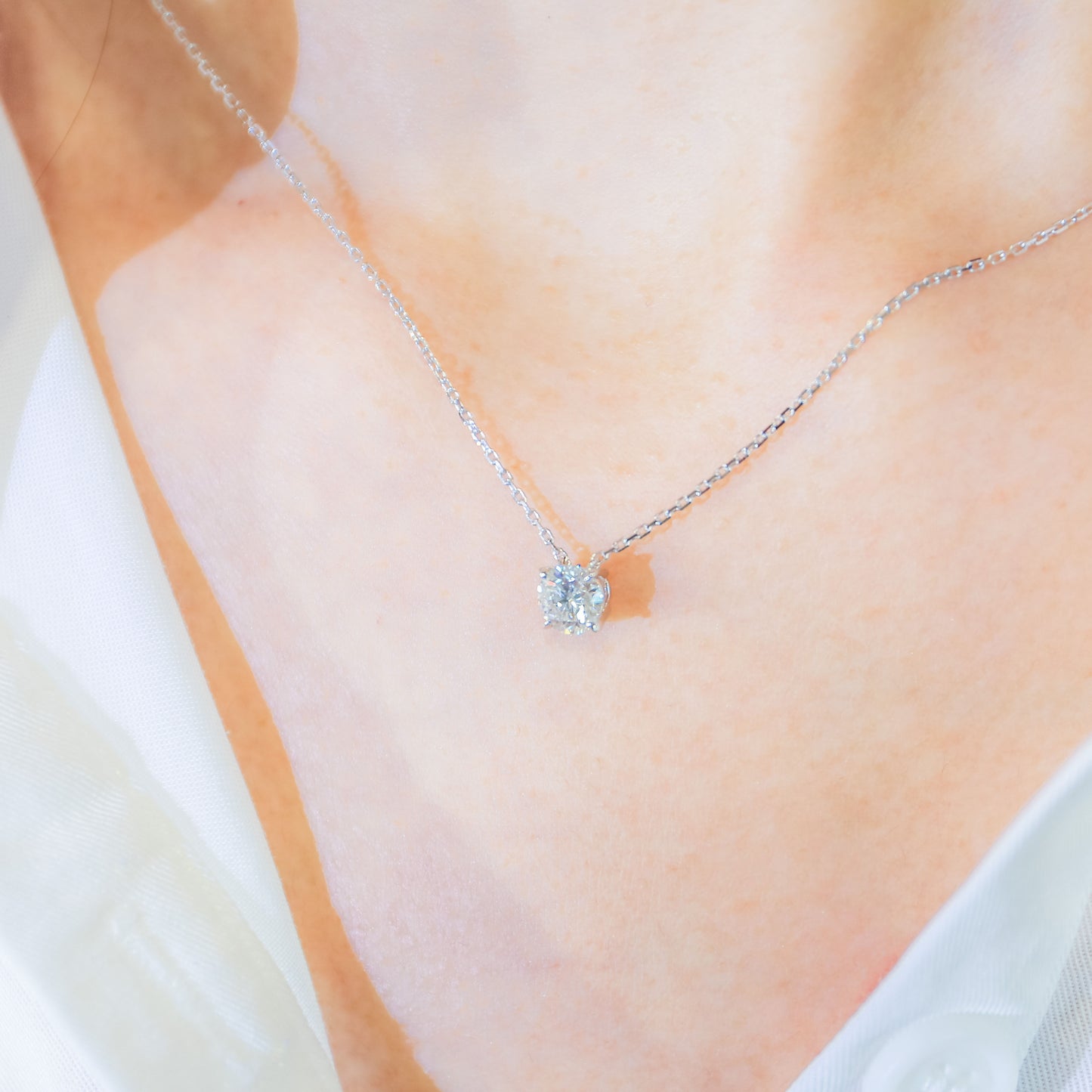 Pendant Setting with 18K Necklace – TMPA11081