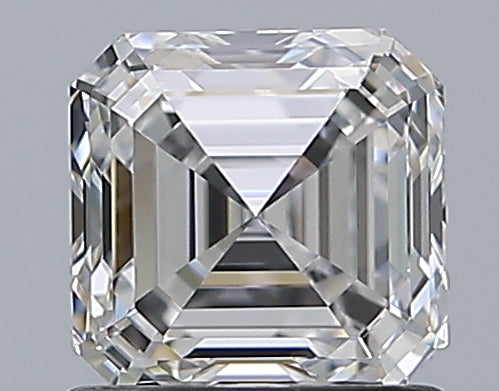 1.0 Carat Asscher Shape Natural Diamond