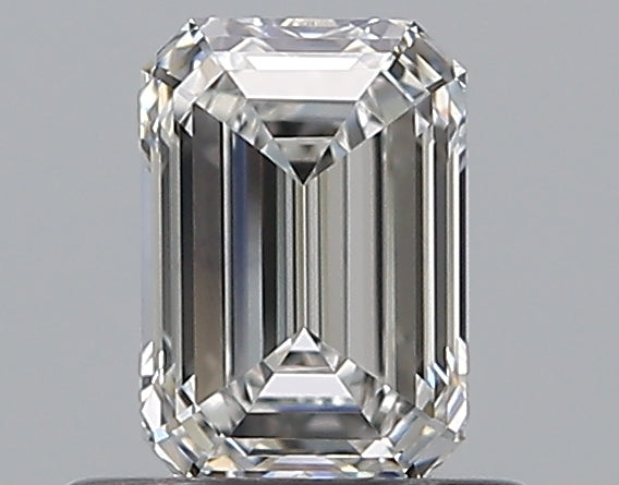 0.59 Carat Emerald Shape Natural Diamond