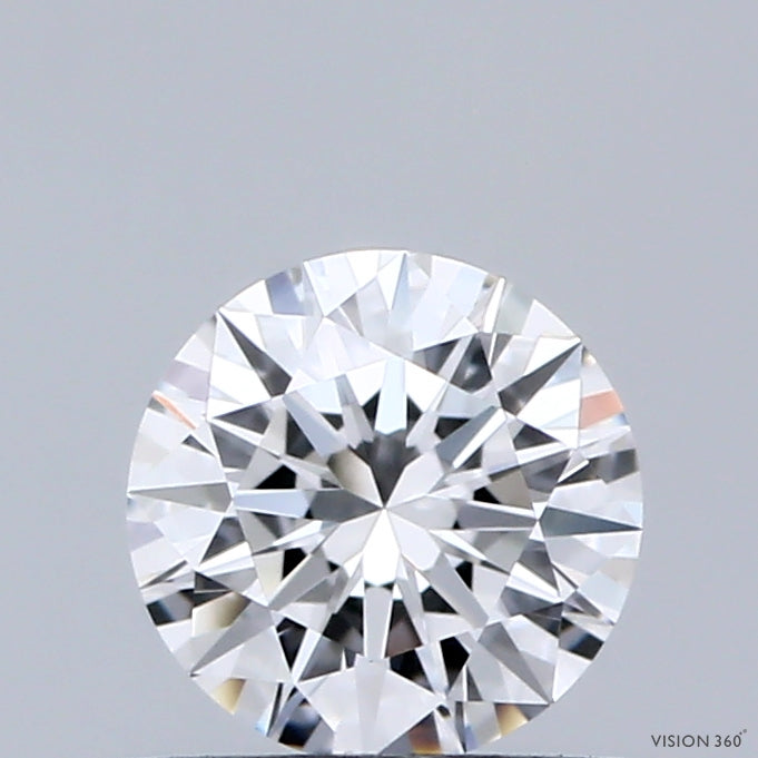 0.6 Carat Round Shape Natural Diamond