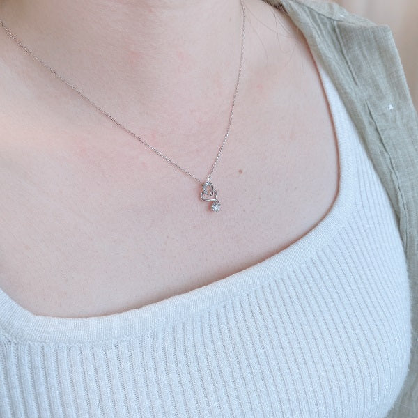 鑽石吊墜 – FMP0478 - 020 (不連18K金頸鏈)