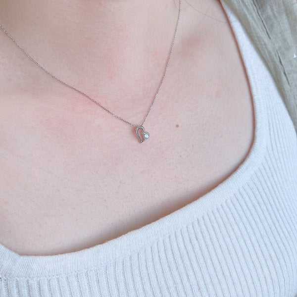 鑽石吊墜 – FMP4004 (不連18K金頸鏈)