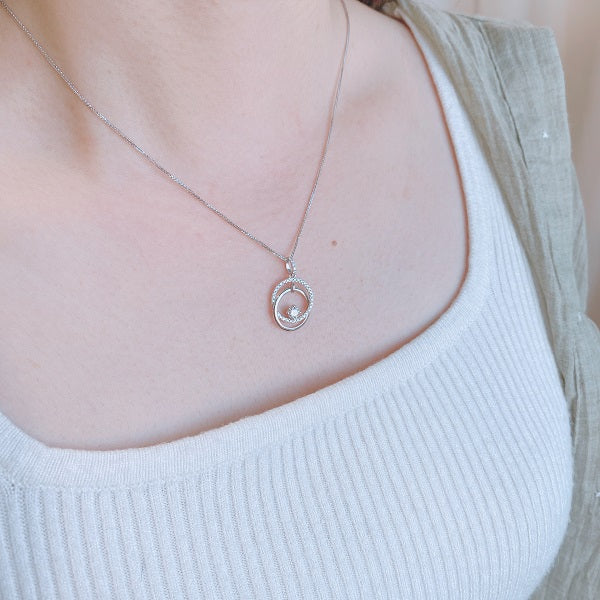 鑽石吊墜 – GDP1006 (不連18K金頸鏈)