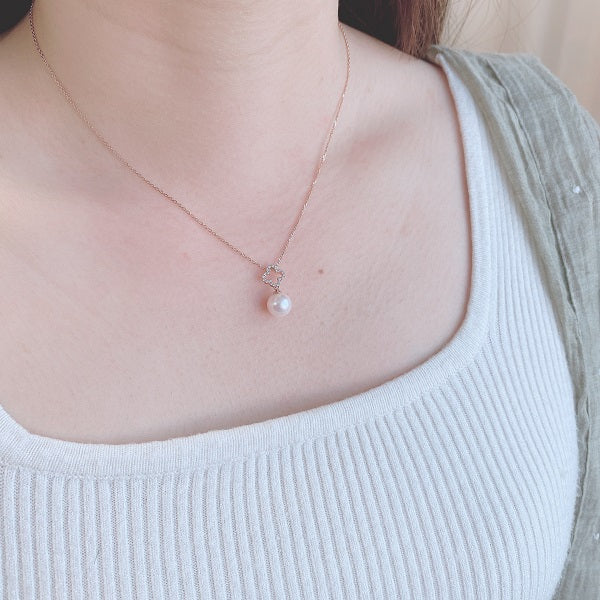 Pearl Pendant – GP073 (Without 18K Gold Necklace)