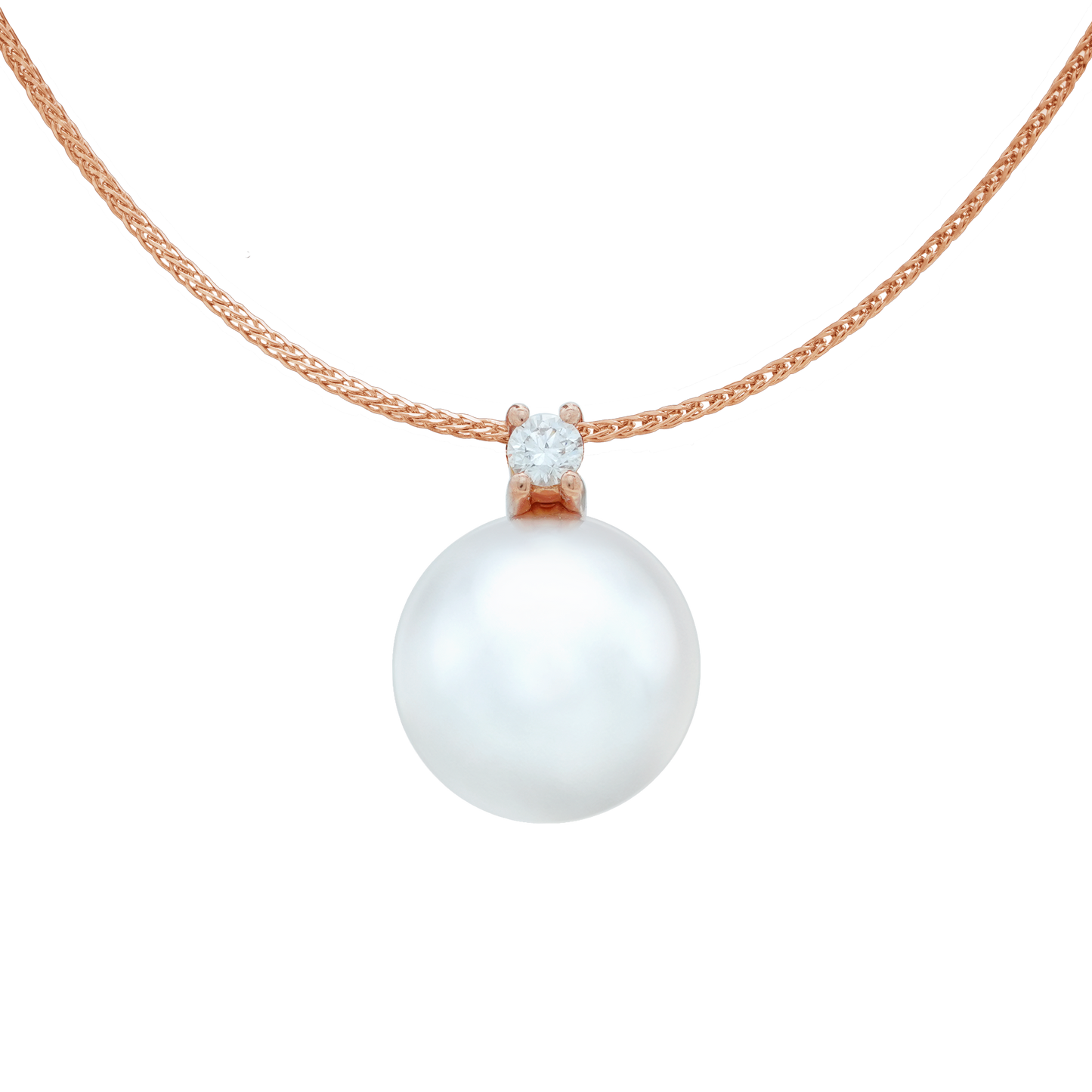 Pearl Pendant – GP089R-4 (Without 18K Gold Necklace)