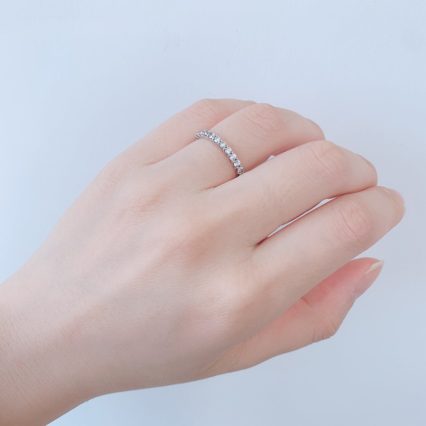 鑽石線戒 – L465