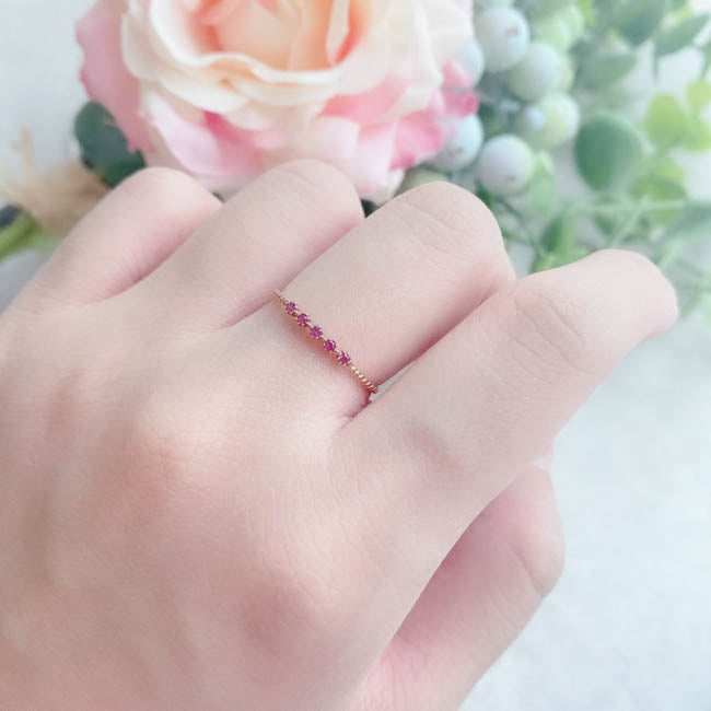 Pink Sapphrie Ring – ZBDRS0168R