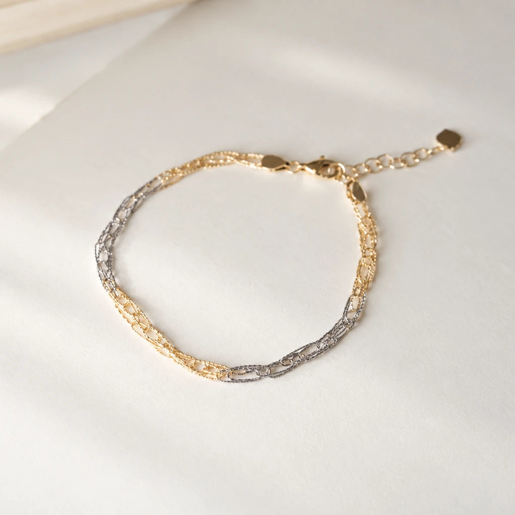Interwoven Chain Bracelet – KC0050