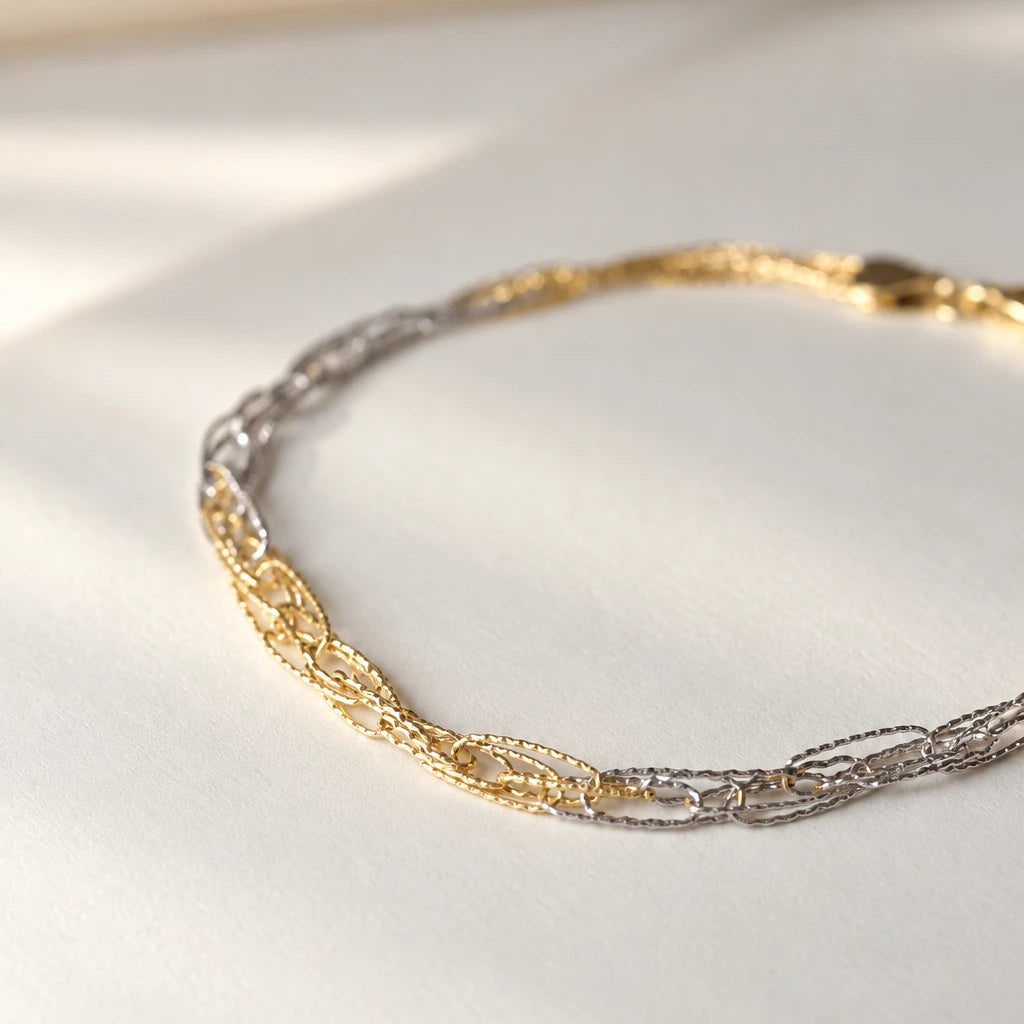 Interwoven Chain Bracelet – KC0050