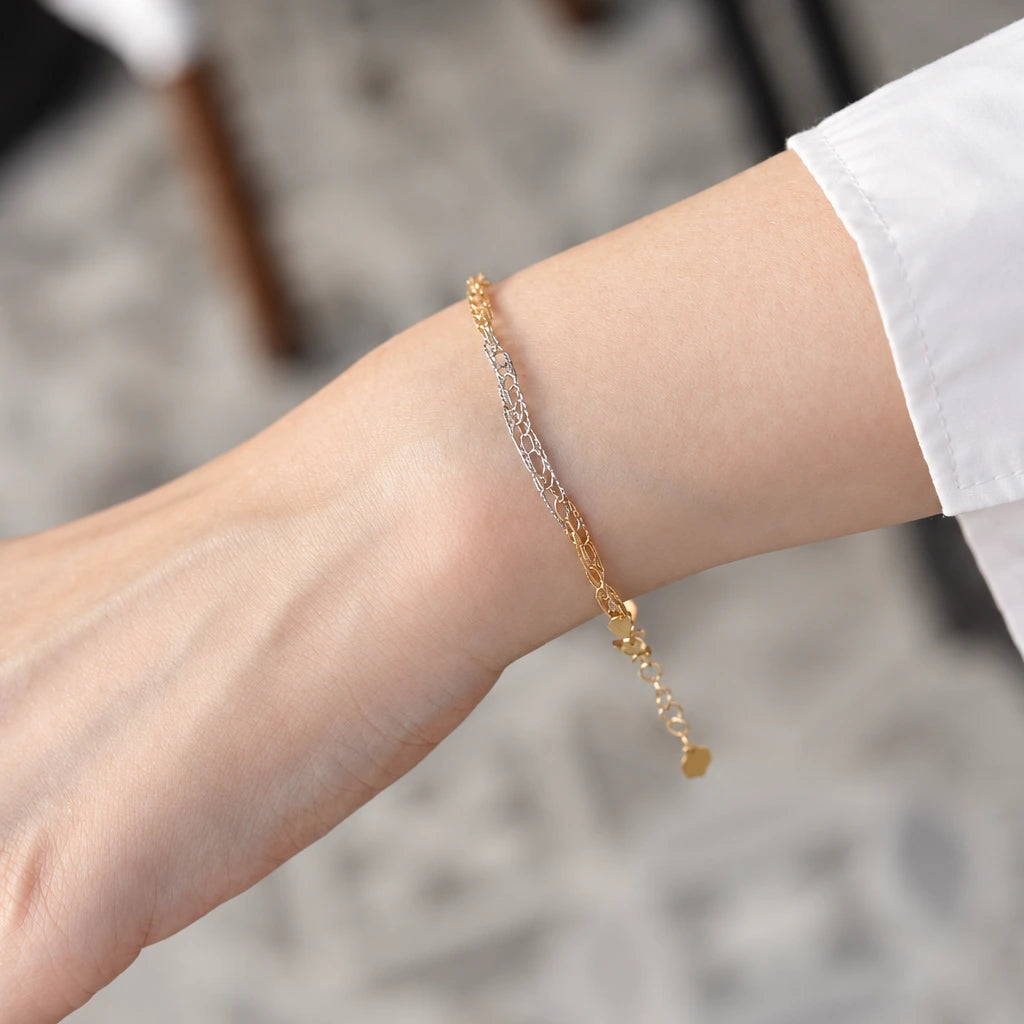 Interwoven Chain Bracelet – KC0050