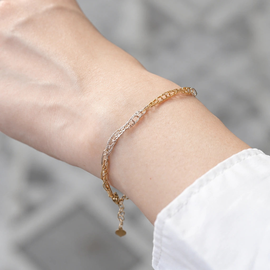 Interwoven Chain Bracelet – KC0050