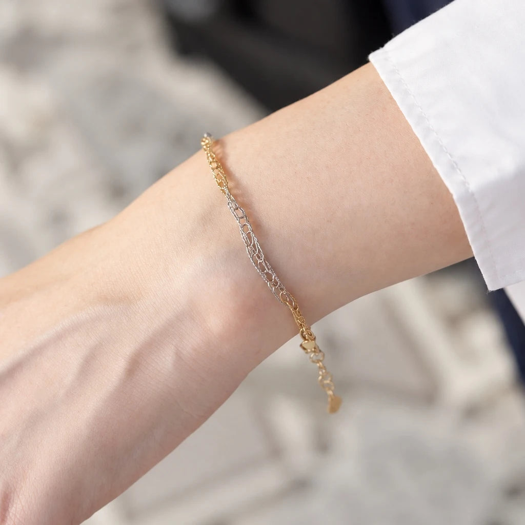 Interwoven Chain Bracelet – KC0050