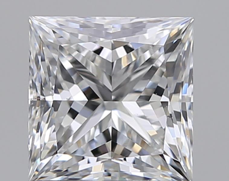 1.0 Carat Princess Shape Natural Diamond