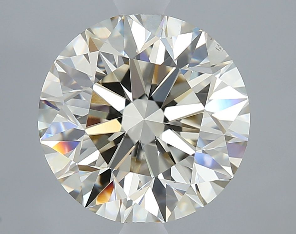 3.01 Carat Round Shape Natural Diamond