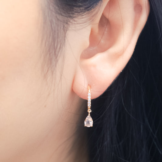 Morganite Earring – TMGR0011