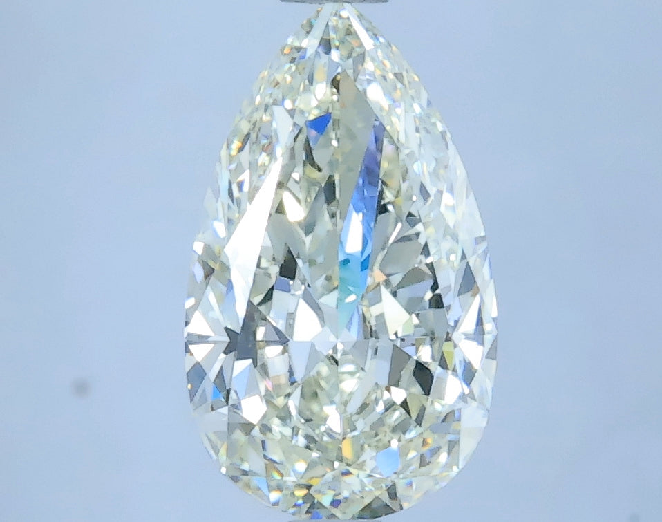 1.62 Carat Pear Shape Natural Diamond